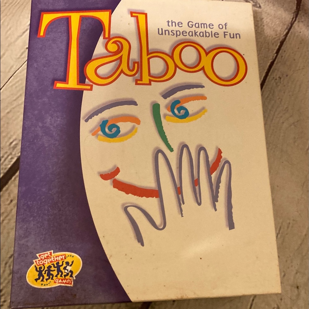 Hasbro Taboo Game (2000 edition)